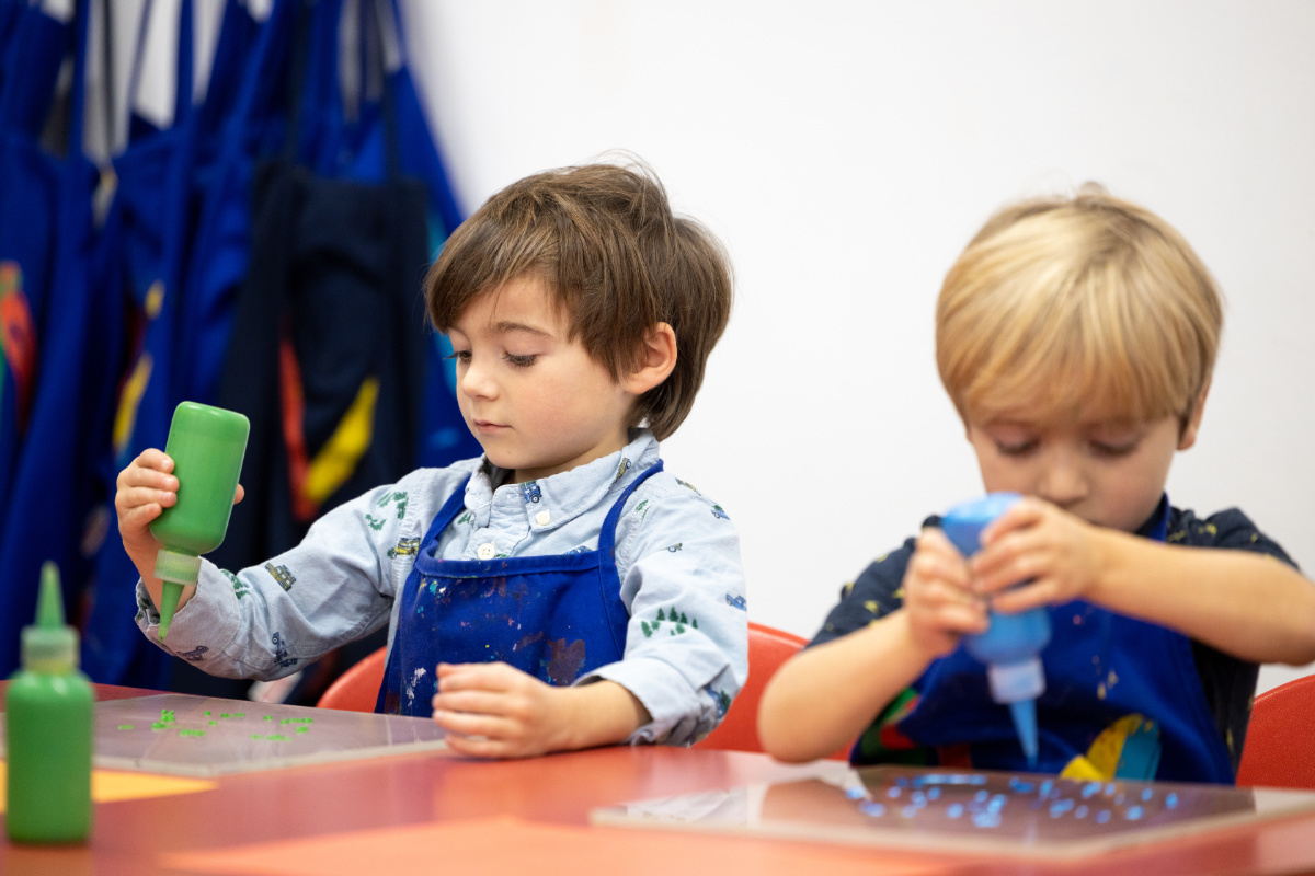 Family workshop at the MMFA. Photo Michael Patten